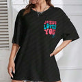 Jesus Loves You T-Shirt – Black Christian T-Shirt