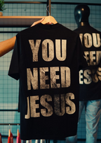 T-shirt I need Jesus - Camiseta Evangélica