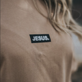 T-Shirt Jesus. (mustard)