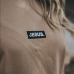 T-Shirt Jesus. (mustard)