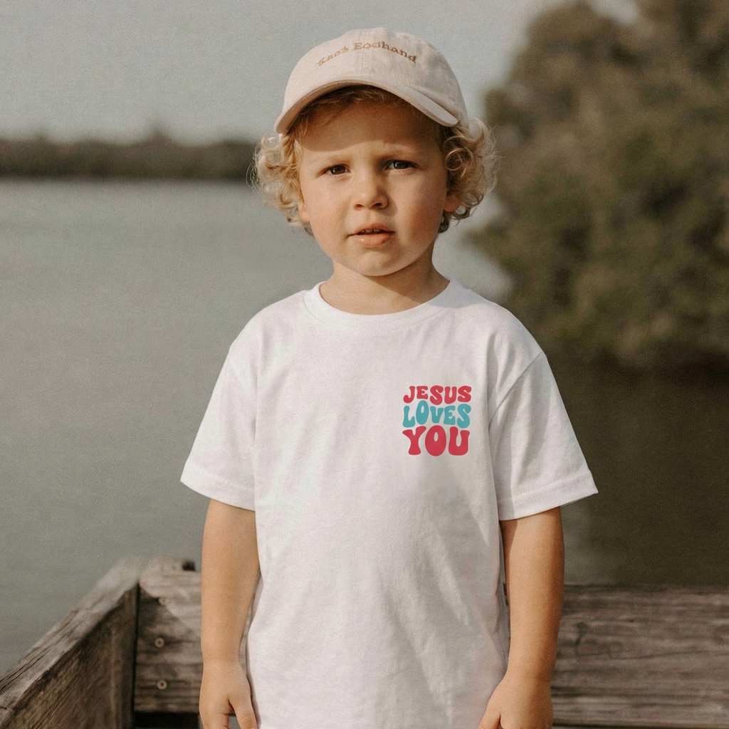 Kids T-shirt Jesus Loves You