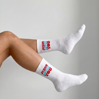 Socks Jesus Loves You (white)