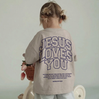 Kids T-shirt Jesus Loves You