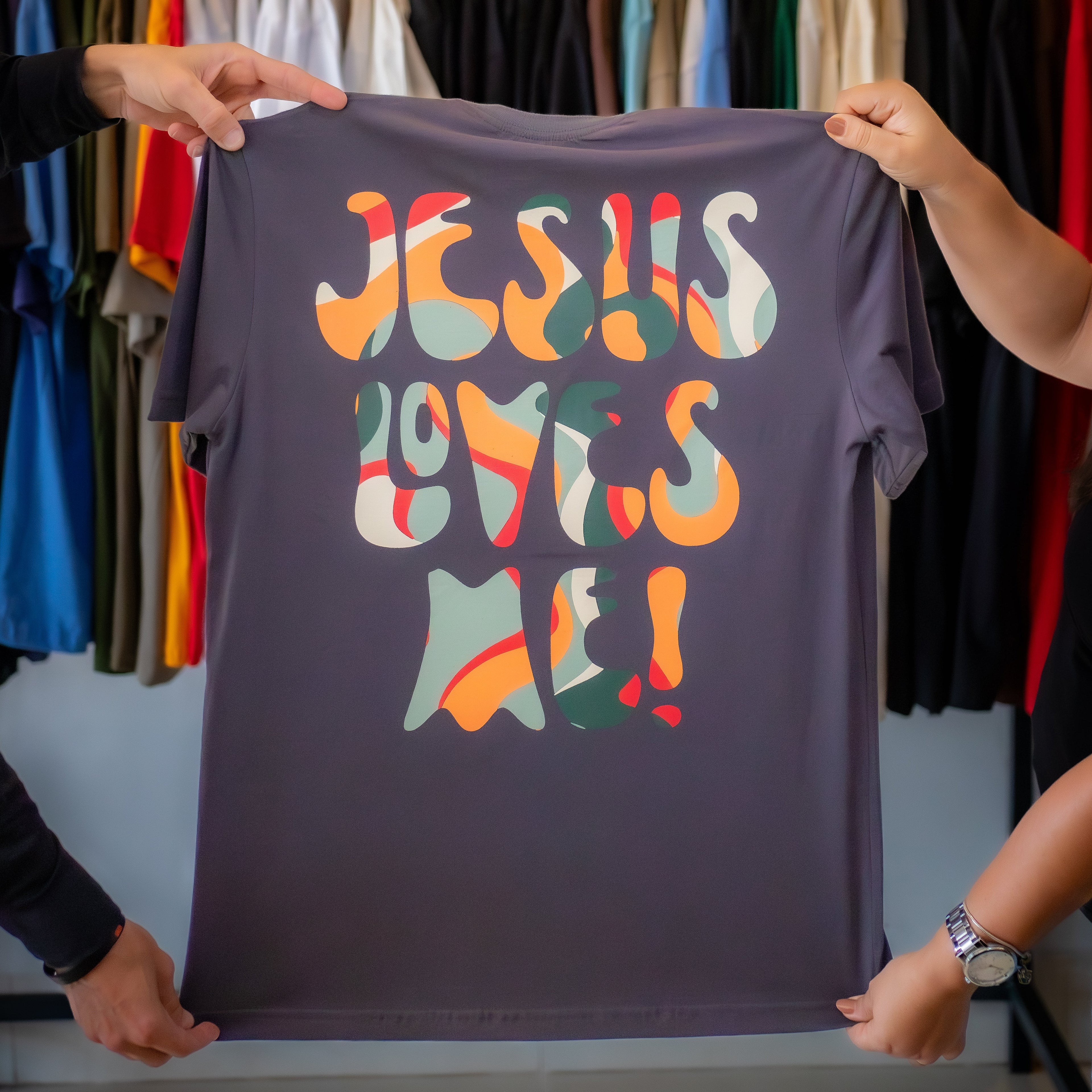 T-Shirt Jesus Loves Me!