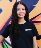 Kids T-Shirt Lion of Judah Black