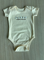 Bodysuit O Senhor é o Meu Pastor (beige)