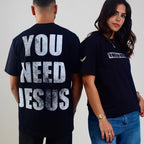 T-shirt I need Jesus - Camiseta Evangélica