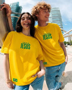 T-shirt Team Jesus (yellow)