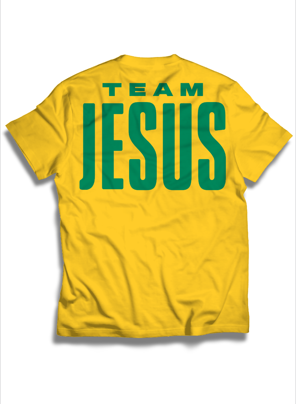 T-shirt Team Jesus (yellow)