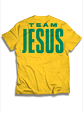 T-shirt Team Jesus (yellow)